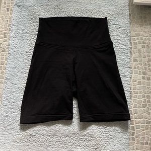 Black Aritzia Biker Shorts
